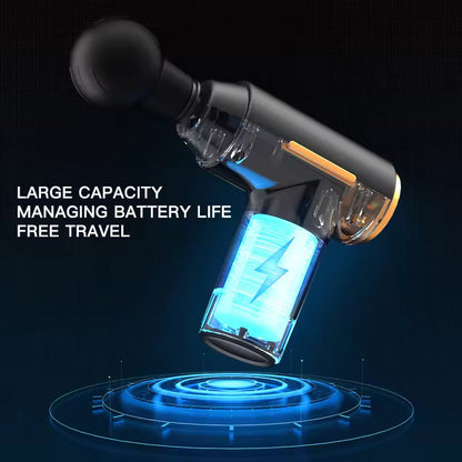 Pistol portabil pentru fascie, masaj profund al țesuturilor